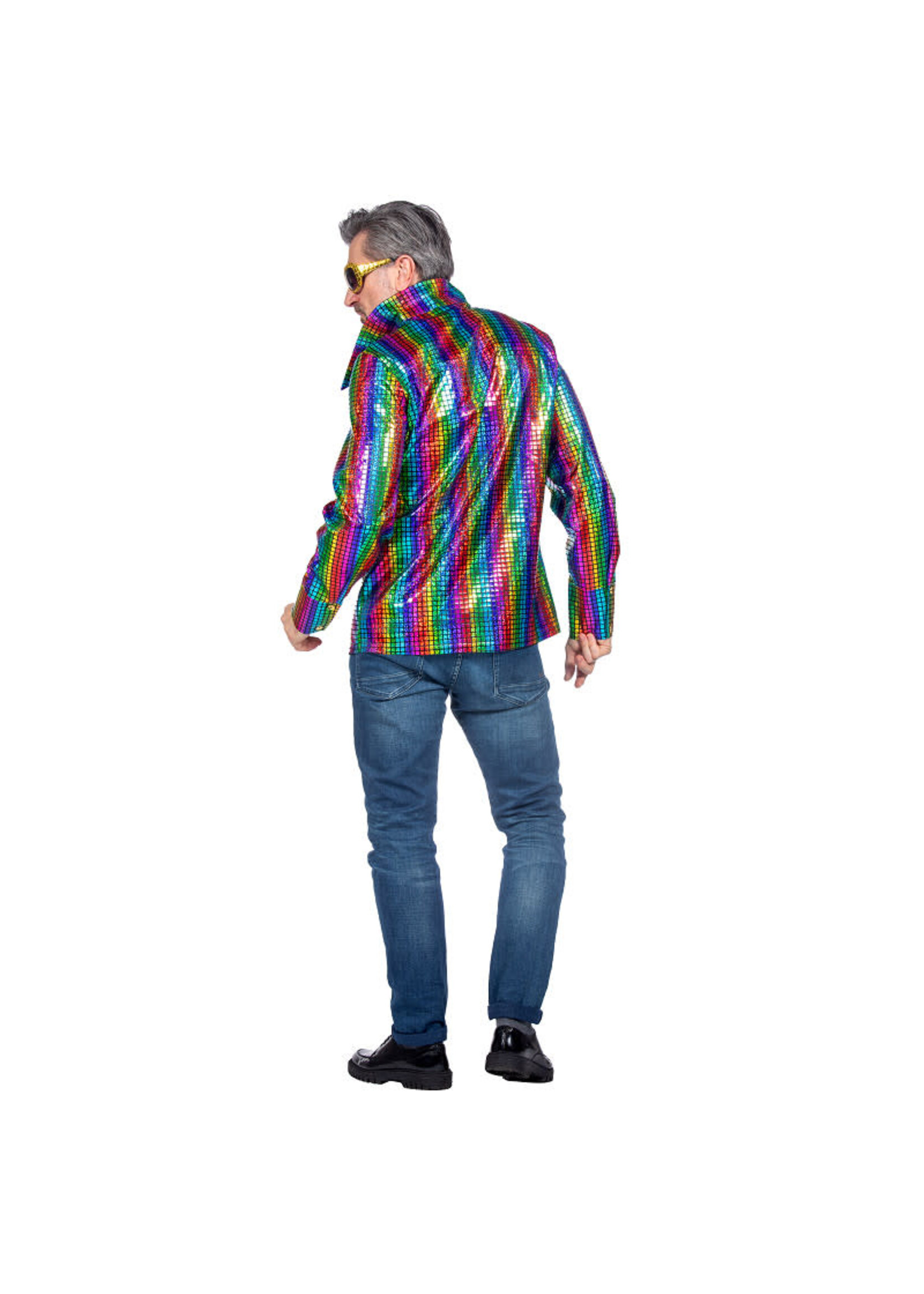 Wilbers & Wilbers Party blouse metallic multicolor Heren