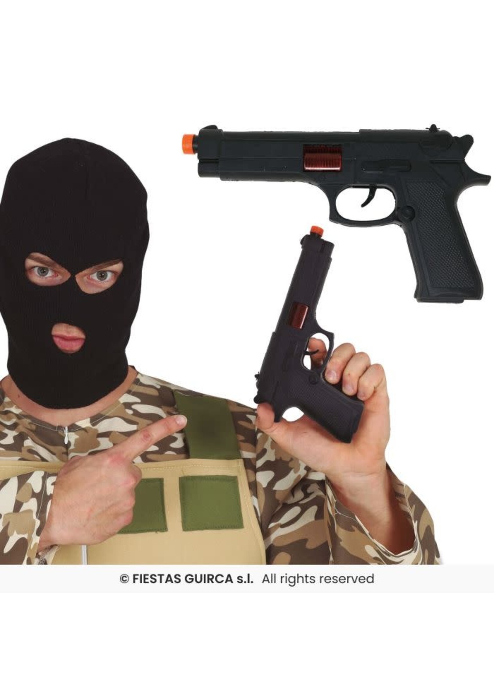 Feestkleding Breda Pistool 23 cm