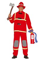 Feestkleding Breda Brandweer man volwassenen