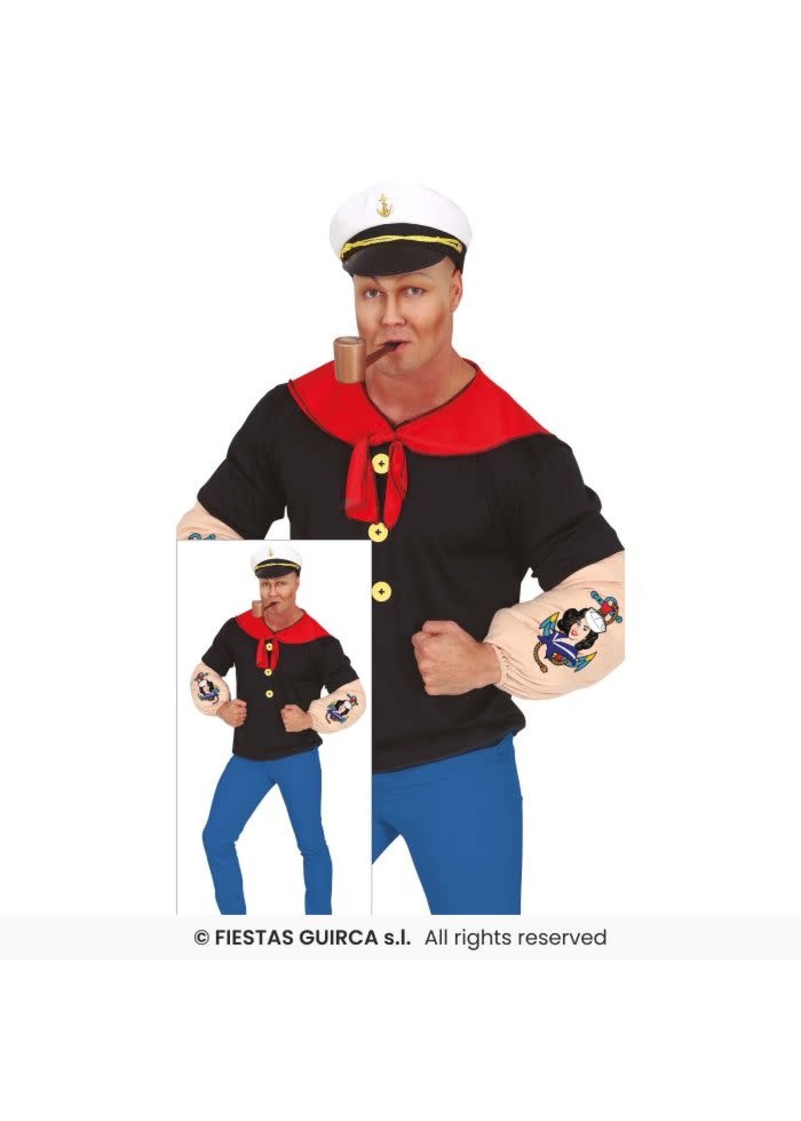 Fiestas Guirca Zeeman stripfiguur