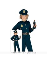 Fiestas Guirca Kostuum Politie kind