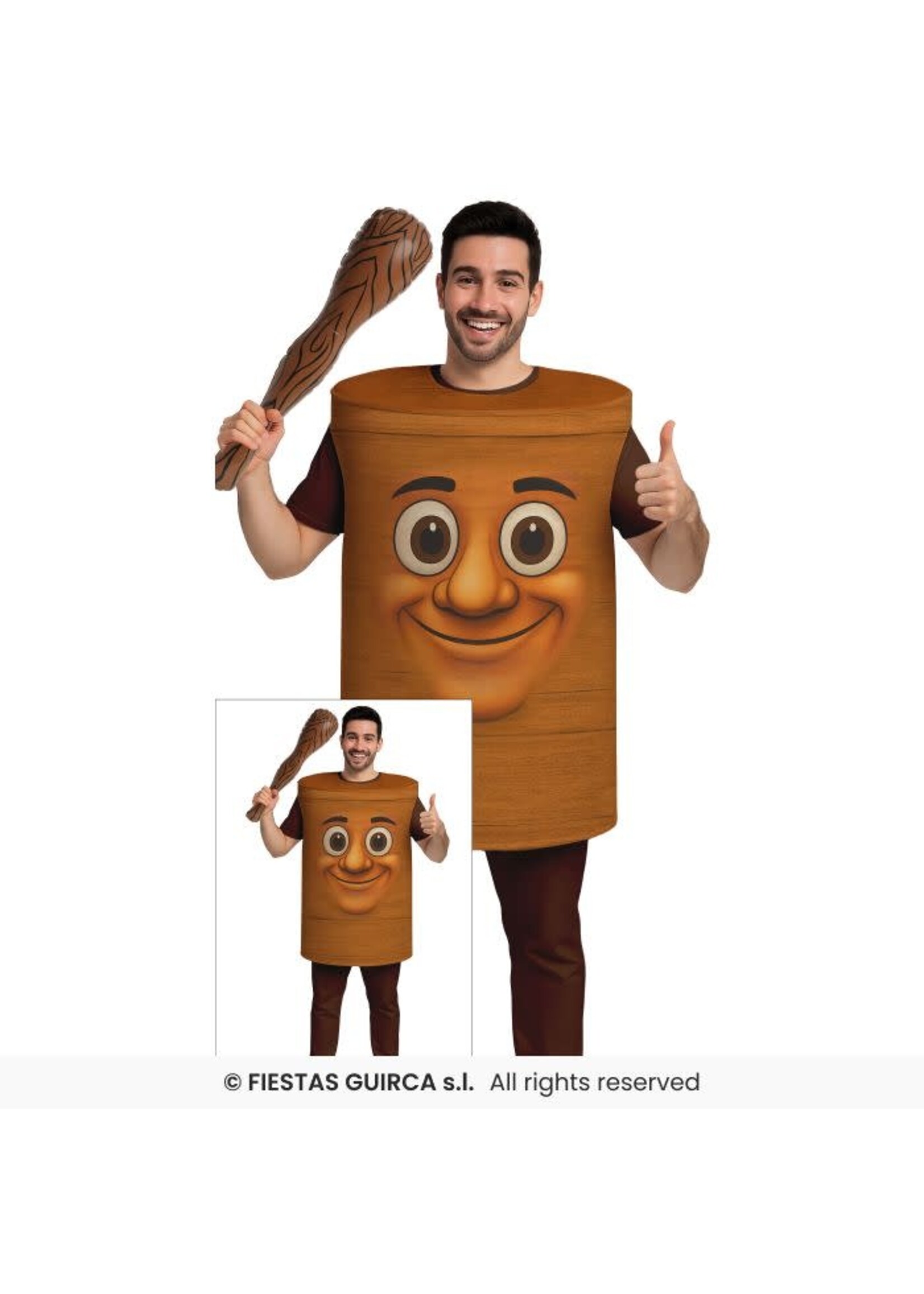 Fiestas Guirca Kostuum boomstaan