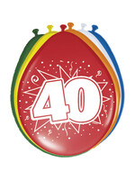 Feestkleding Breda Ballonnen 40 jaar