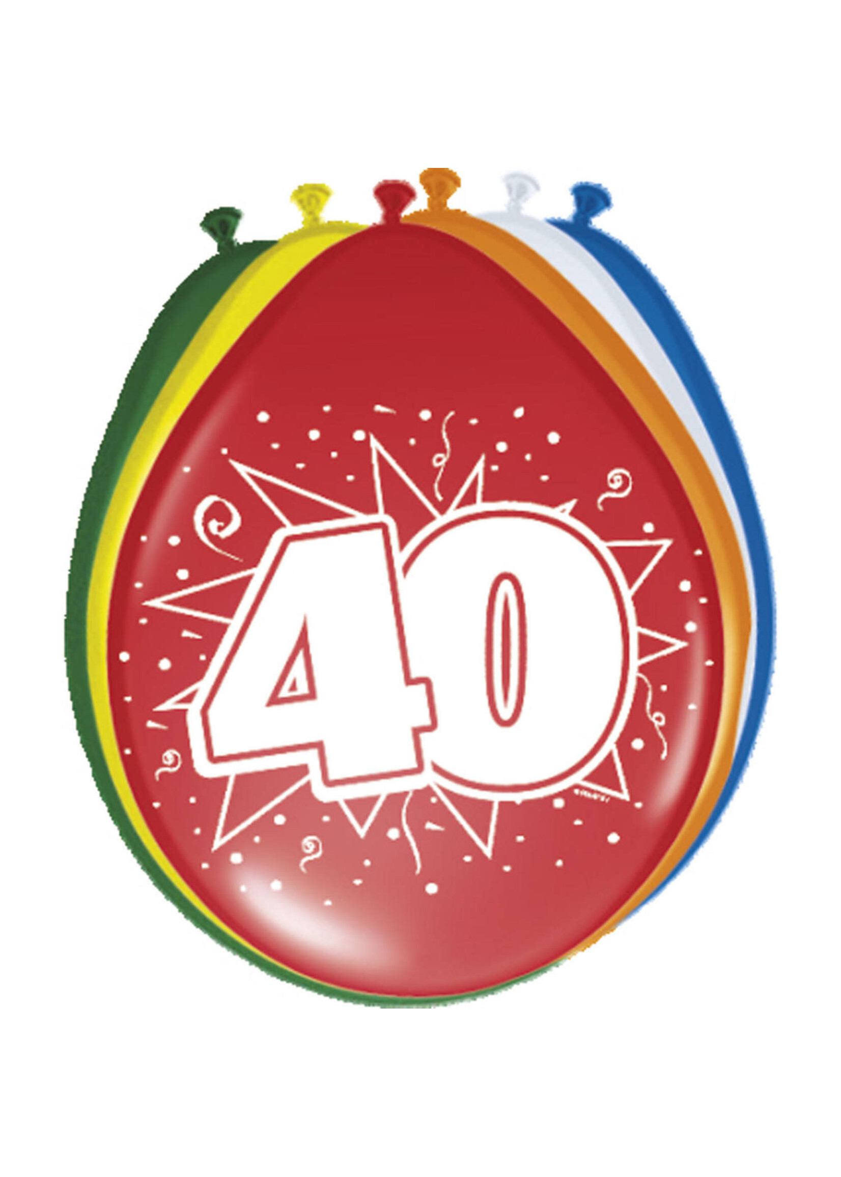 Feestkleding Breda Ballonnen 40 jaar