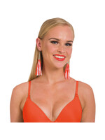 Feestkleding Breda Oranje Oorbellen