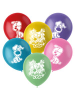 Feestkleding Breda Latexballonnen - Woezel en Pip - 33 cm - 6 stuks