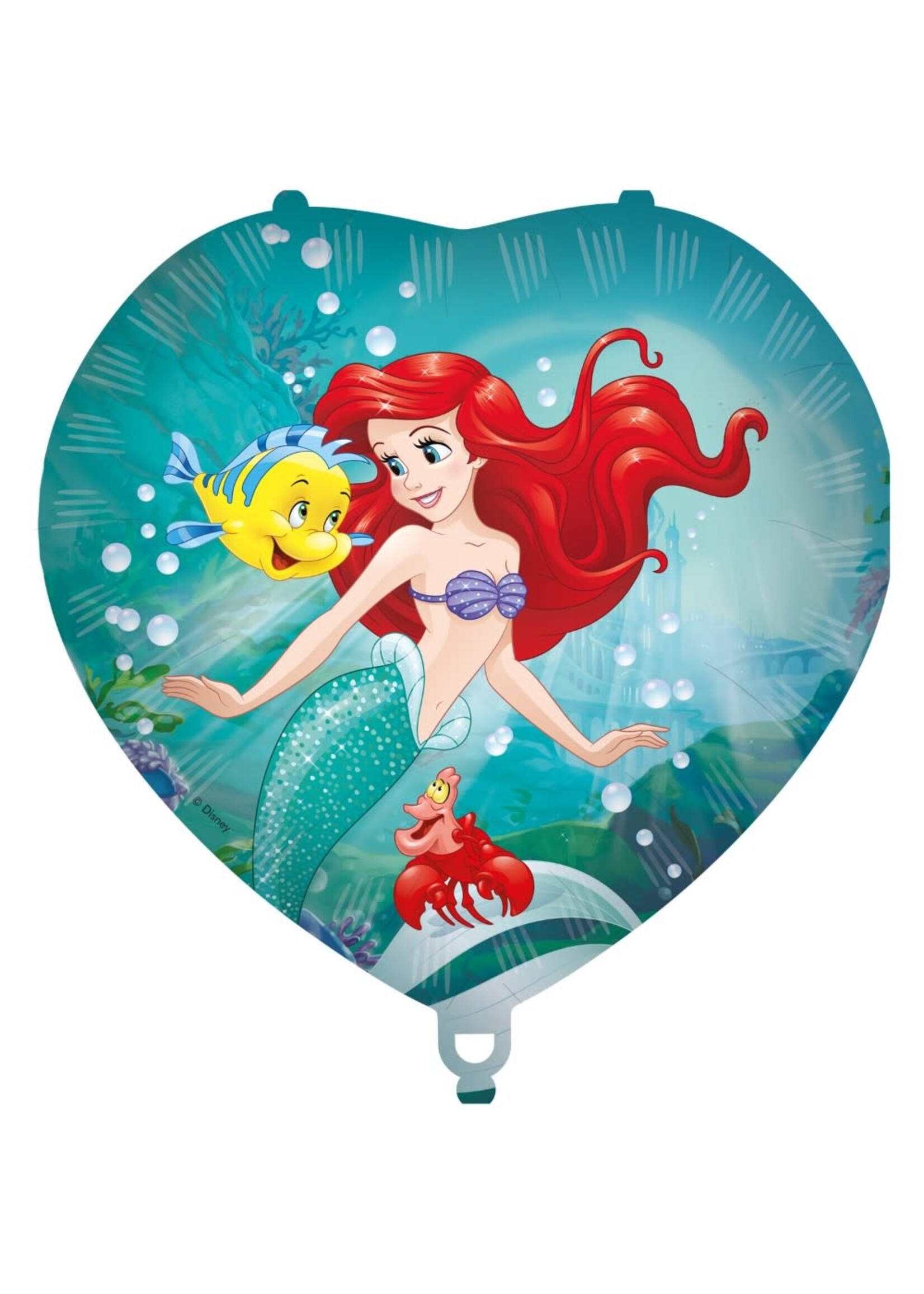 We Fiesta Party Folieballon Hart Ariël Nieuwsgierig 18inch/46cm