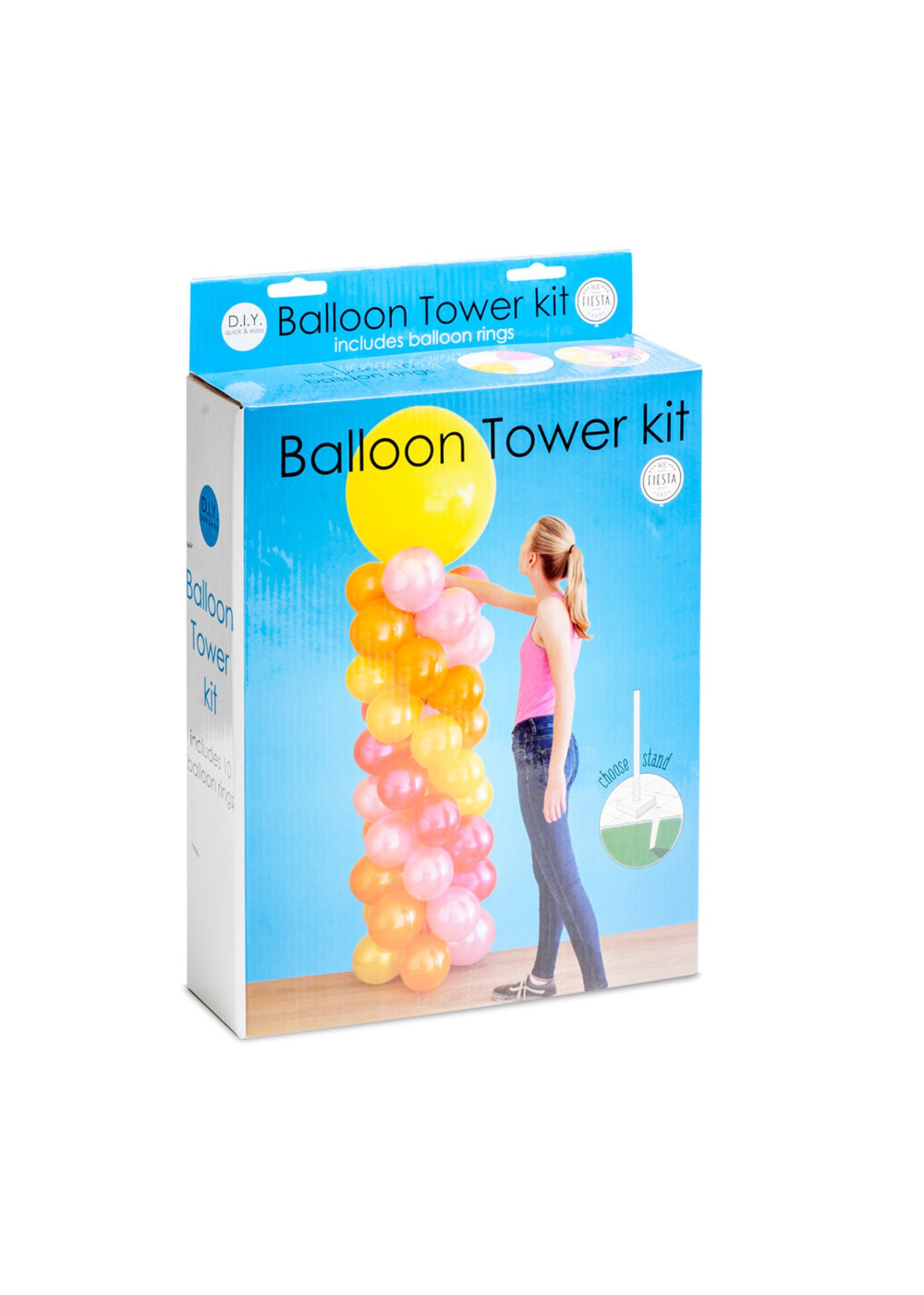 We Fiesta Party Ballonnen pilaar DIY kit