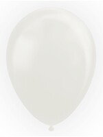 We Fiesta Party Ballonnen Pearl wit 50 stuks 12inch/30cm