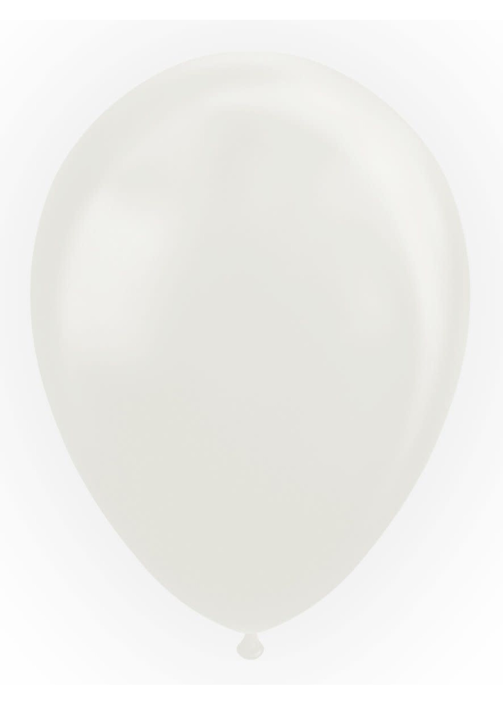 We Fiesta Party Ballonnen Pearl wit 50 stuks 12inch/30cm