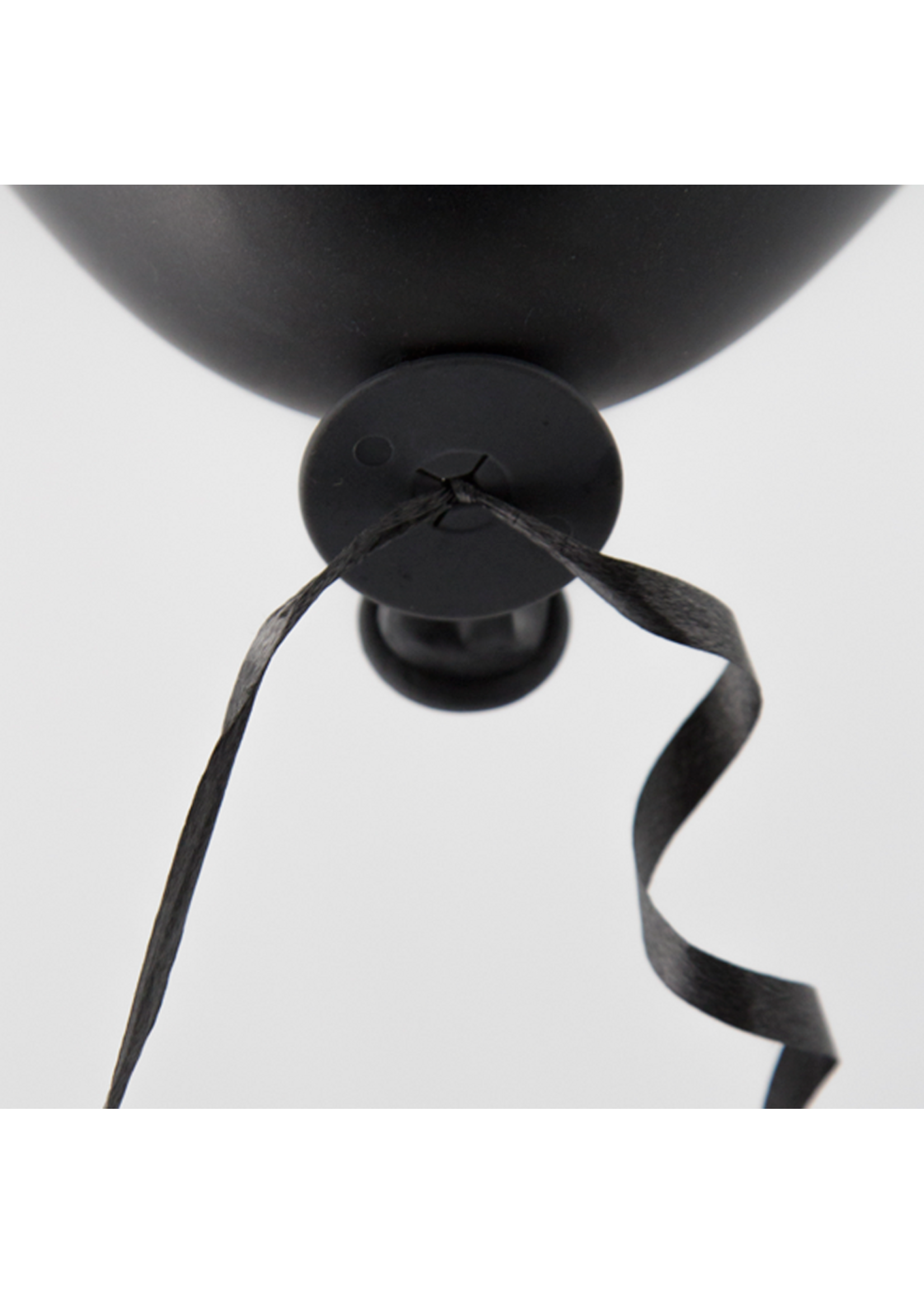 We Fiesta Party Snelsluiters met lint zwart 100 stuks