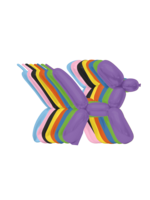 We Fiesta Party Modelleerballonnen gemengd 100 stuks