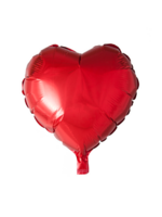 We Fiesta Party Folieballon hartvormig rood 18inch/30cm