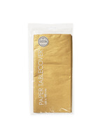 We Fiesta Party Tafelkleed papier goud 120 x 180cm