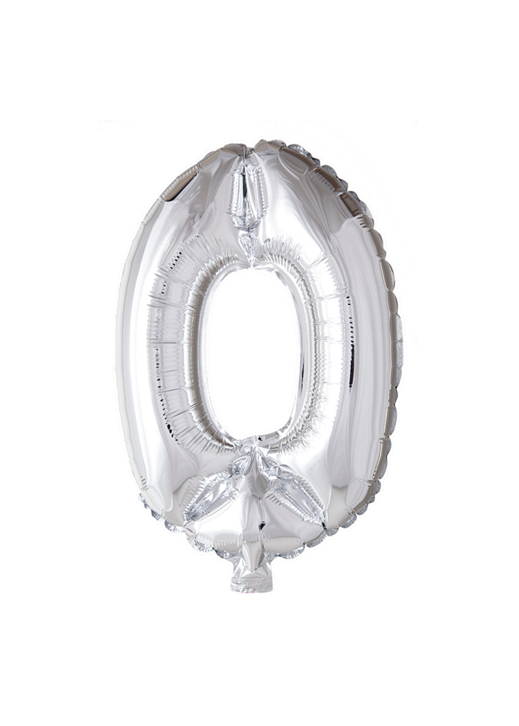 We Fiesta Party Folieballon cijfer 0 40inch/102cm