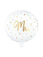 We Fiesta Party Folieballon  Mrs 18 inch / 46 cm