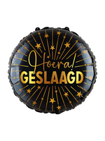 We Fiesta Party Folieballon  Hoera Geslaagd 18 inch / 46 cm