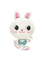 Feestkleding Breda Folieballon konijn 65cm