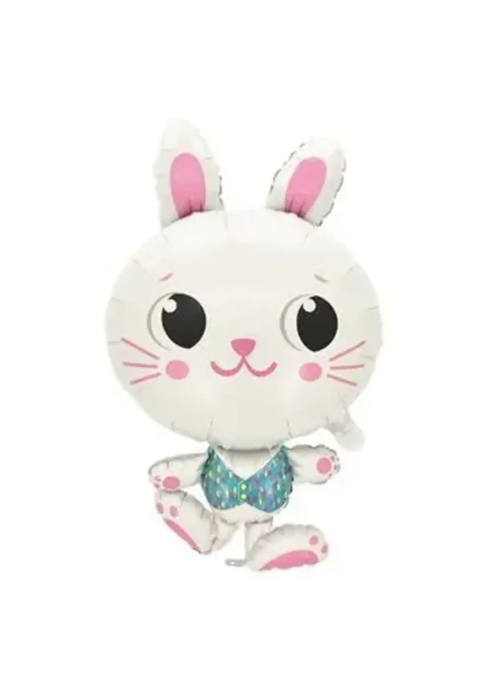 Feestkleding Breda Folieballon konijn 65cm