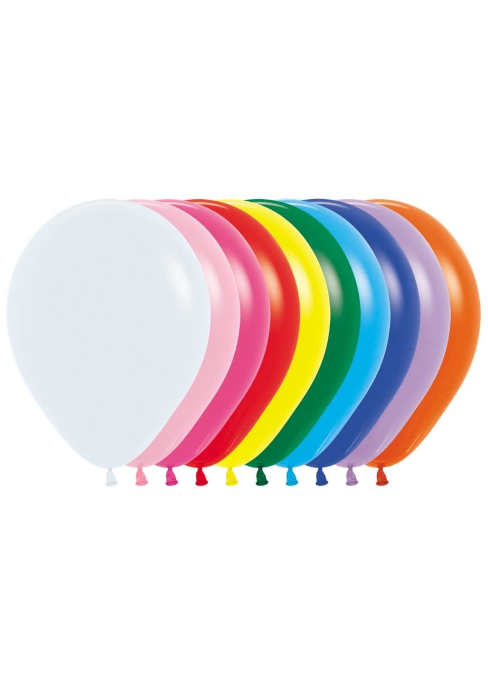 Sempertex Ballonnen Fashion Solid assortiment 30cm 12 stuks
