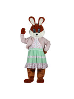 Thetru Jurk en jasje "Paashaas" Dame, Roze