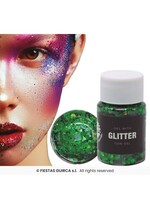 Fiestas Guirca Pot glittergel groen 20gr