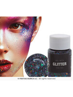 Feestkleding Breda Pot glittergel zwart/multi 20gr