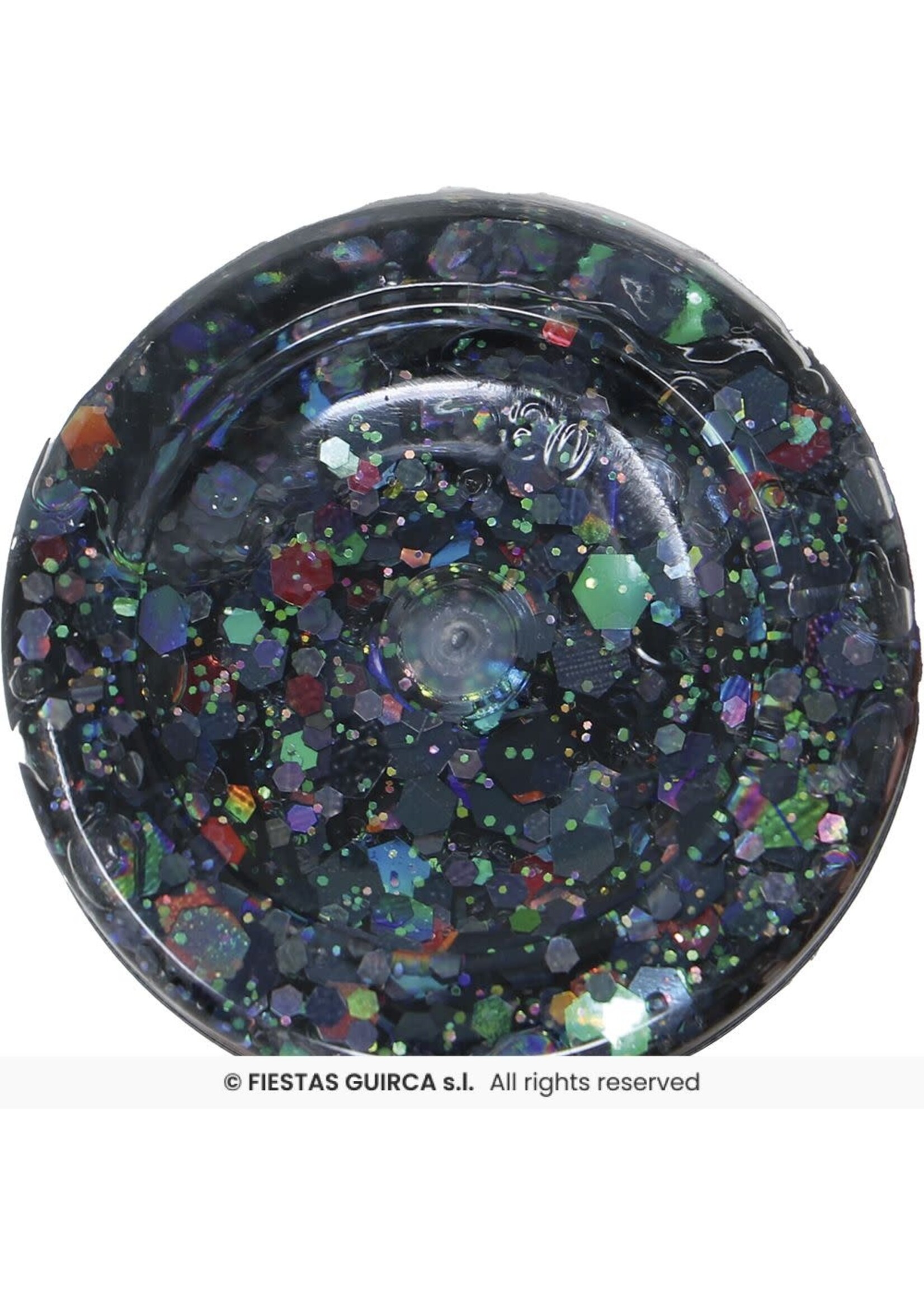 Fiestas Guirca Pot glittergel kleurenmix 20gr