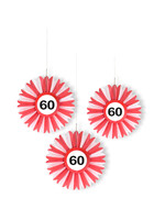 Feestkleding Breda Honeycumb verkeersbord 60