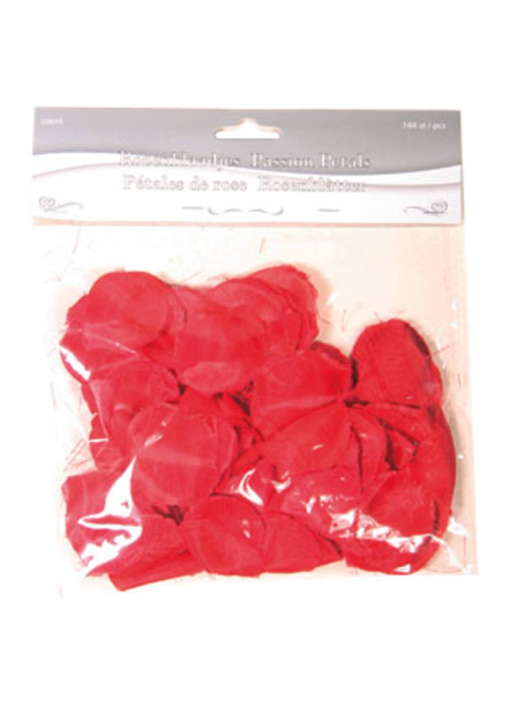 Feestkleding Breda Luxe donkerrode rozenblaadjes