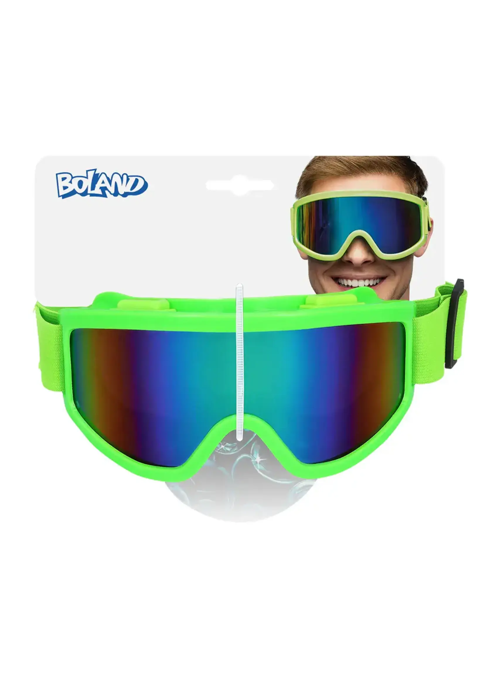Boland Skibril neongroen