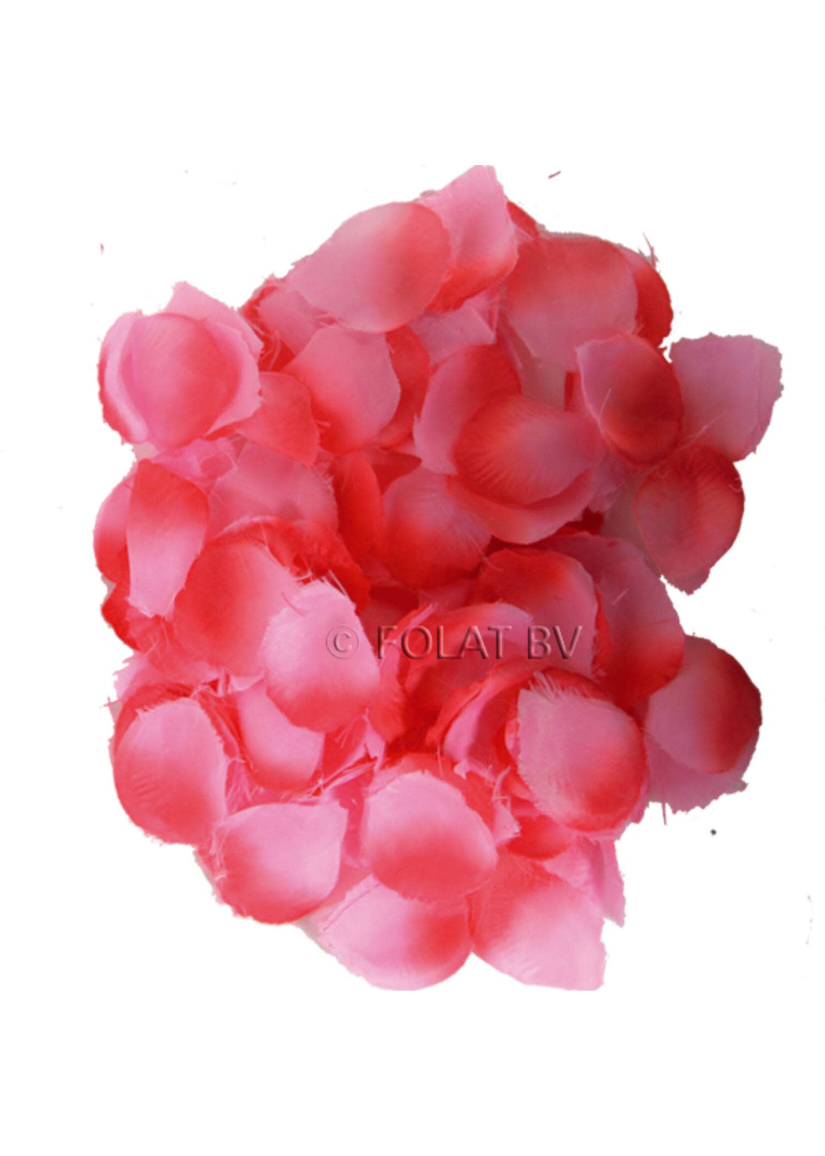 Feestkleding Breda Rozenblaadjes luxe roze