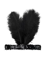 PartyXplosion Charleston band zwart