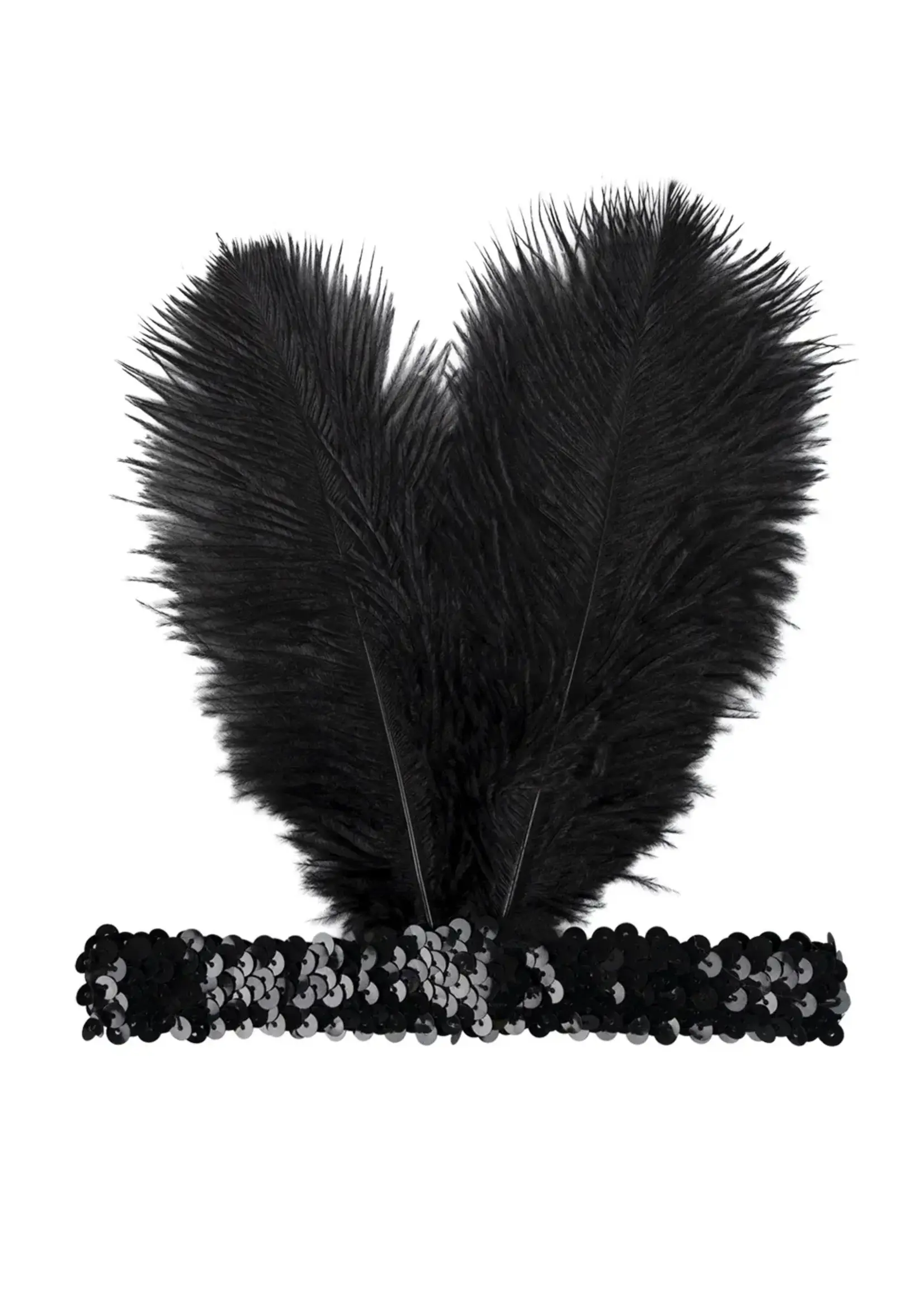 PartyXplosion Charleston band zwart