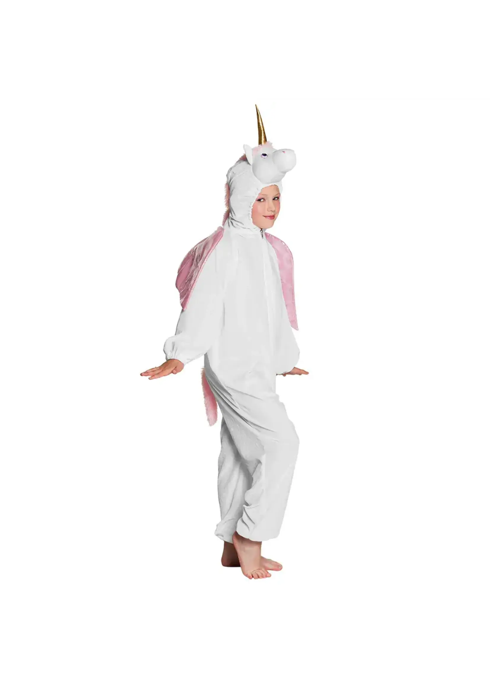 Boland Dierenkostuum pluche Eenhoorn wit (kind)