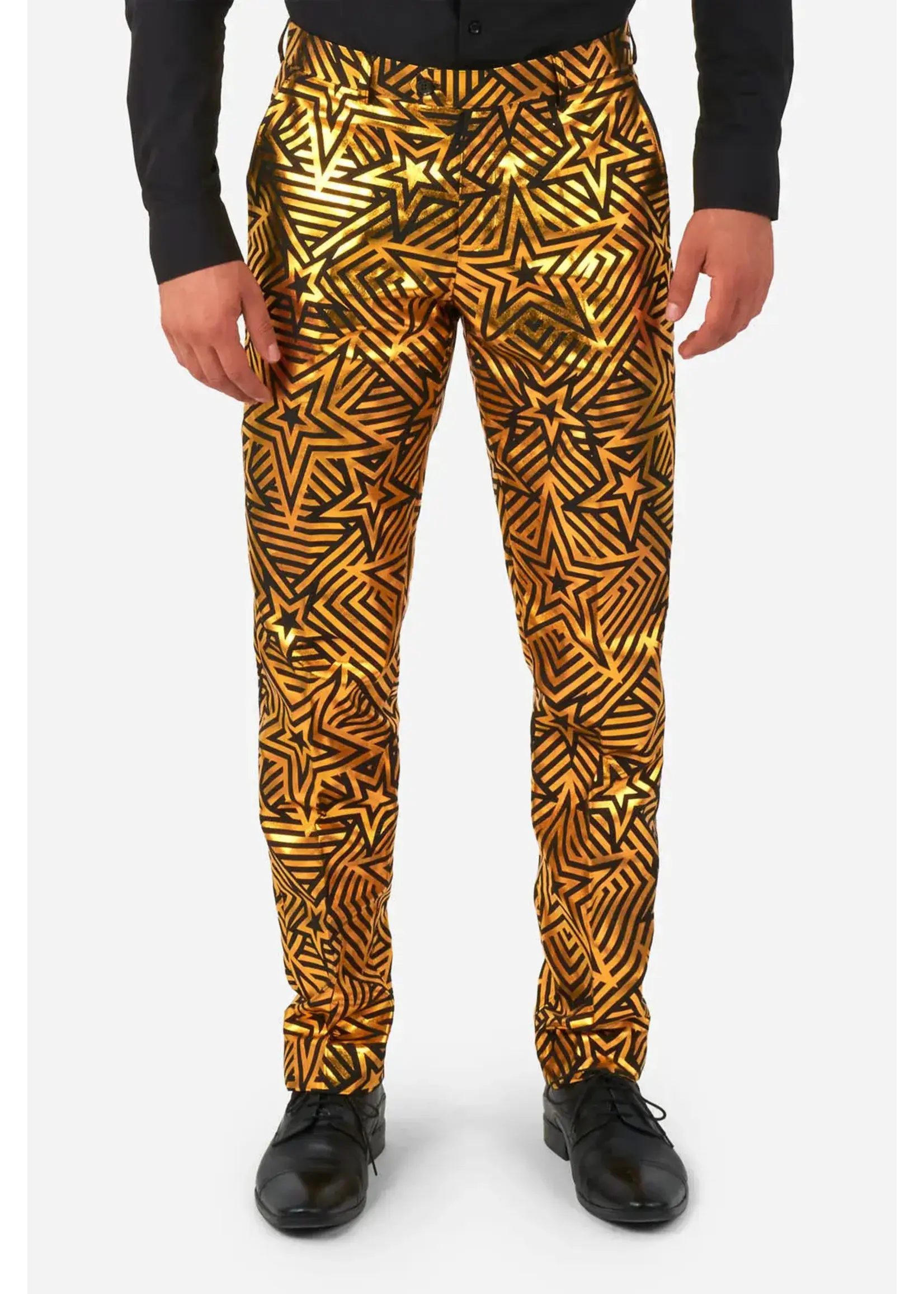 OppoSuits OppoSuits Golden Geo Star Heren kostuum