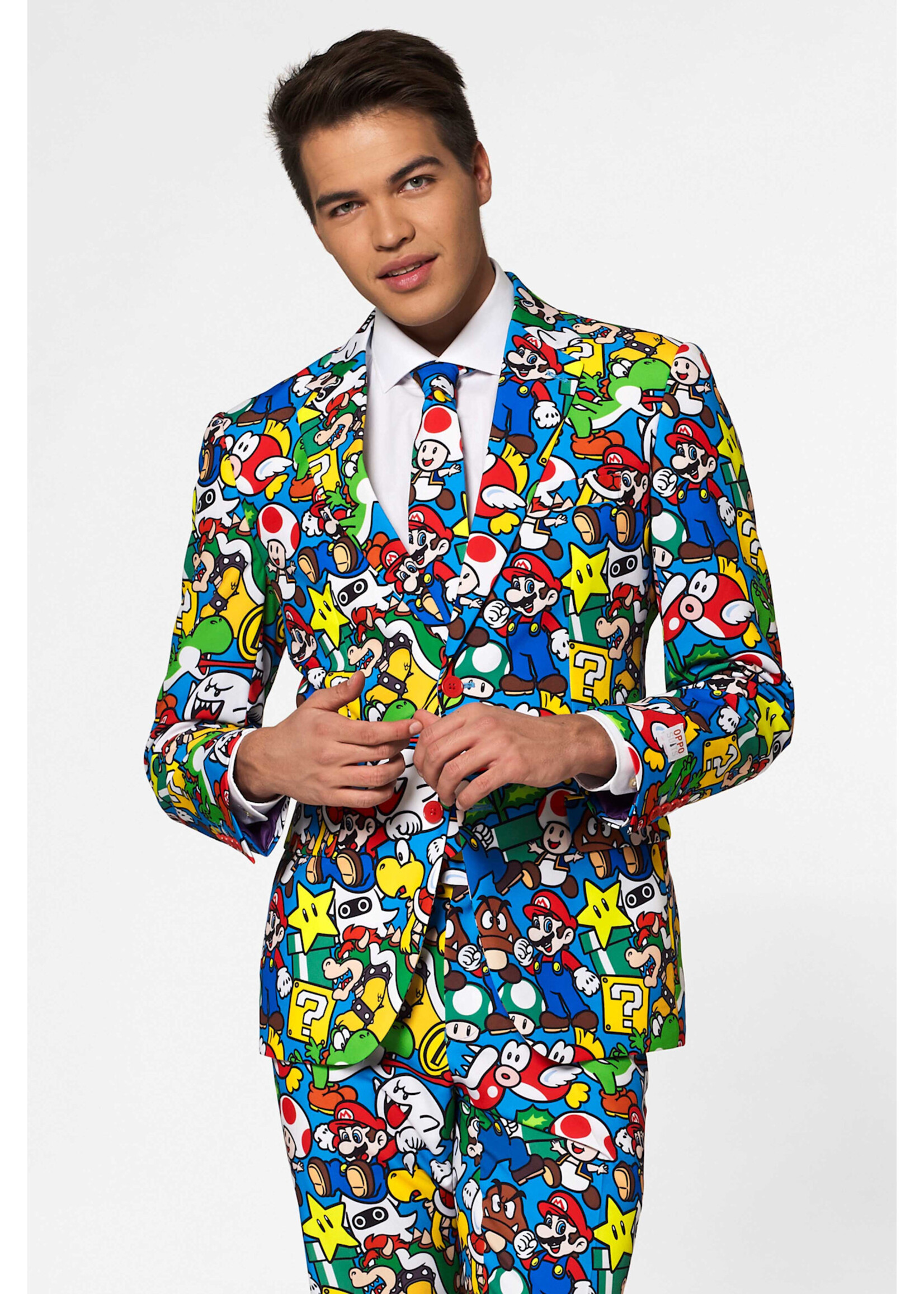 OppoSuits OppoSuits Super Mario™ Heren kostuum