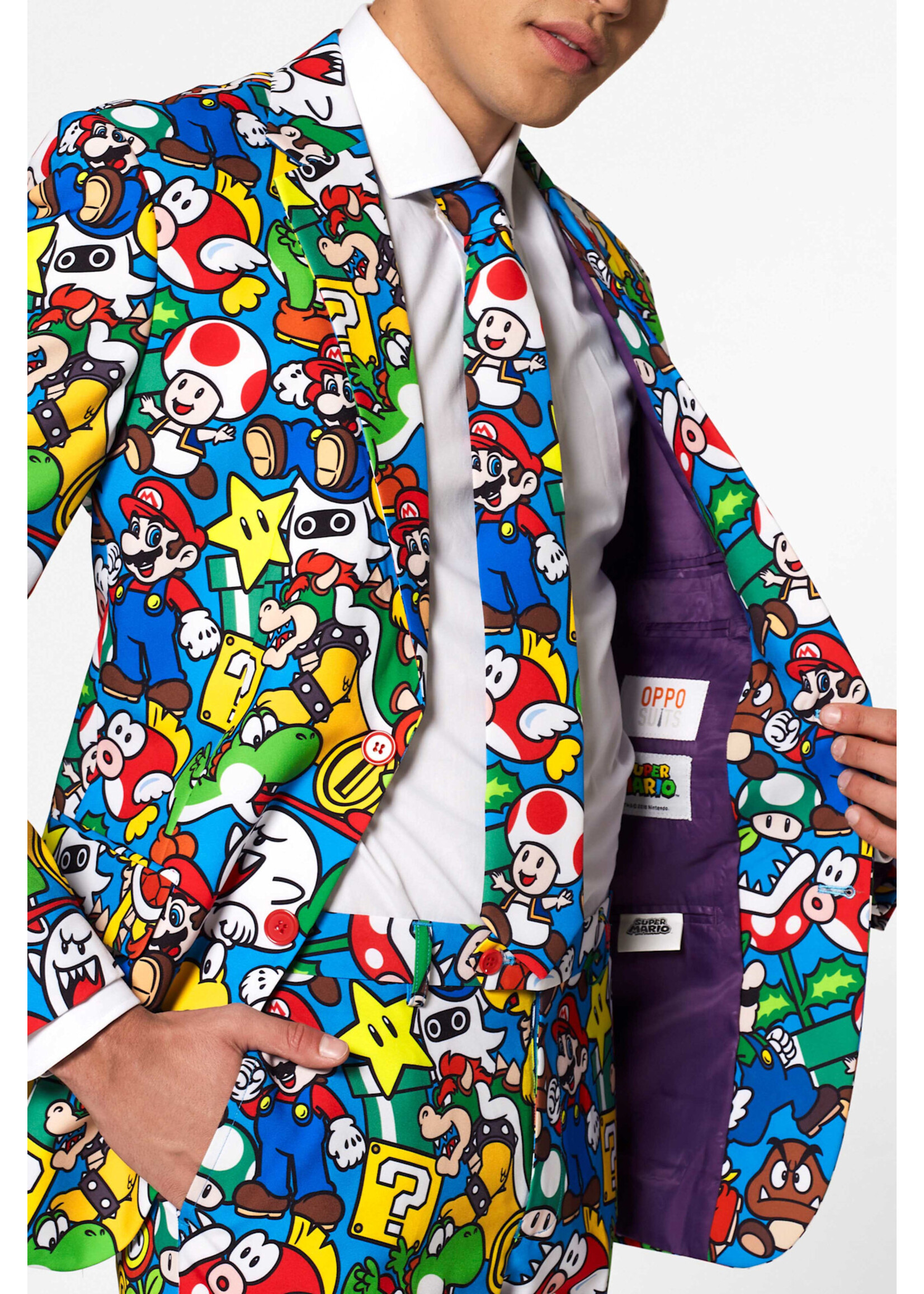 OppoSuits OppoSuits Super Mario™ Heren kostuum