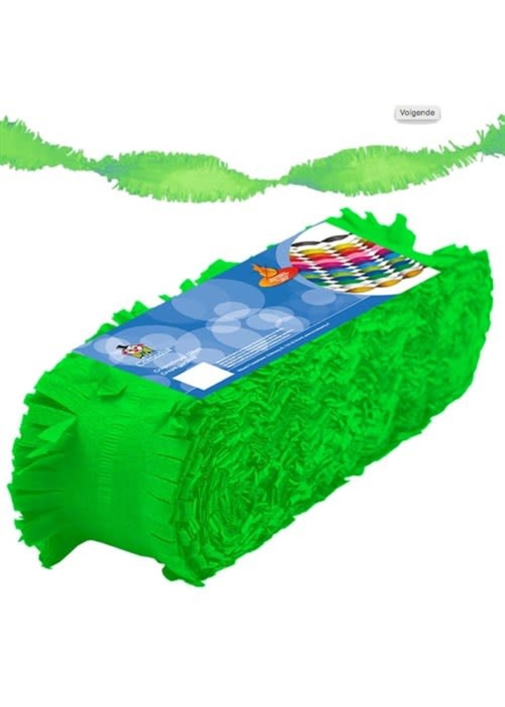 Haza-Witbaard Crêpeslinger lichtgroen (24m) Brandvertragend