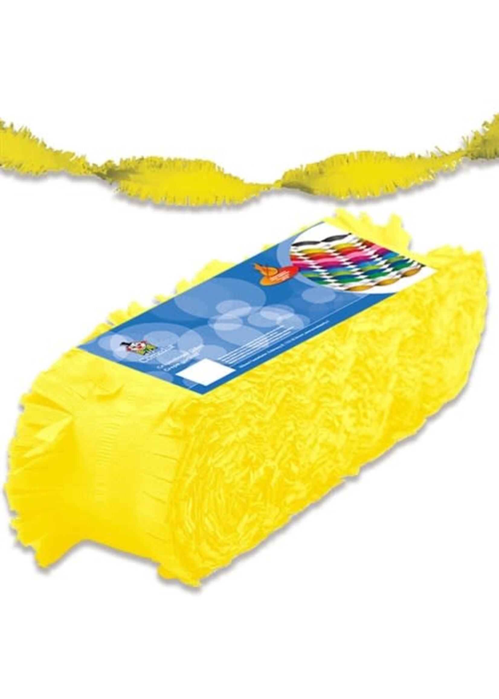 Haza-Witbaard Crêpeslinger geel (24m) Brandvertragend