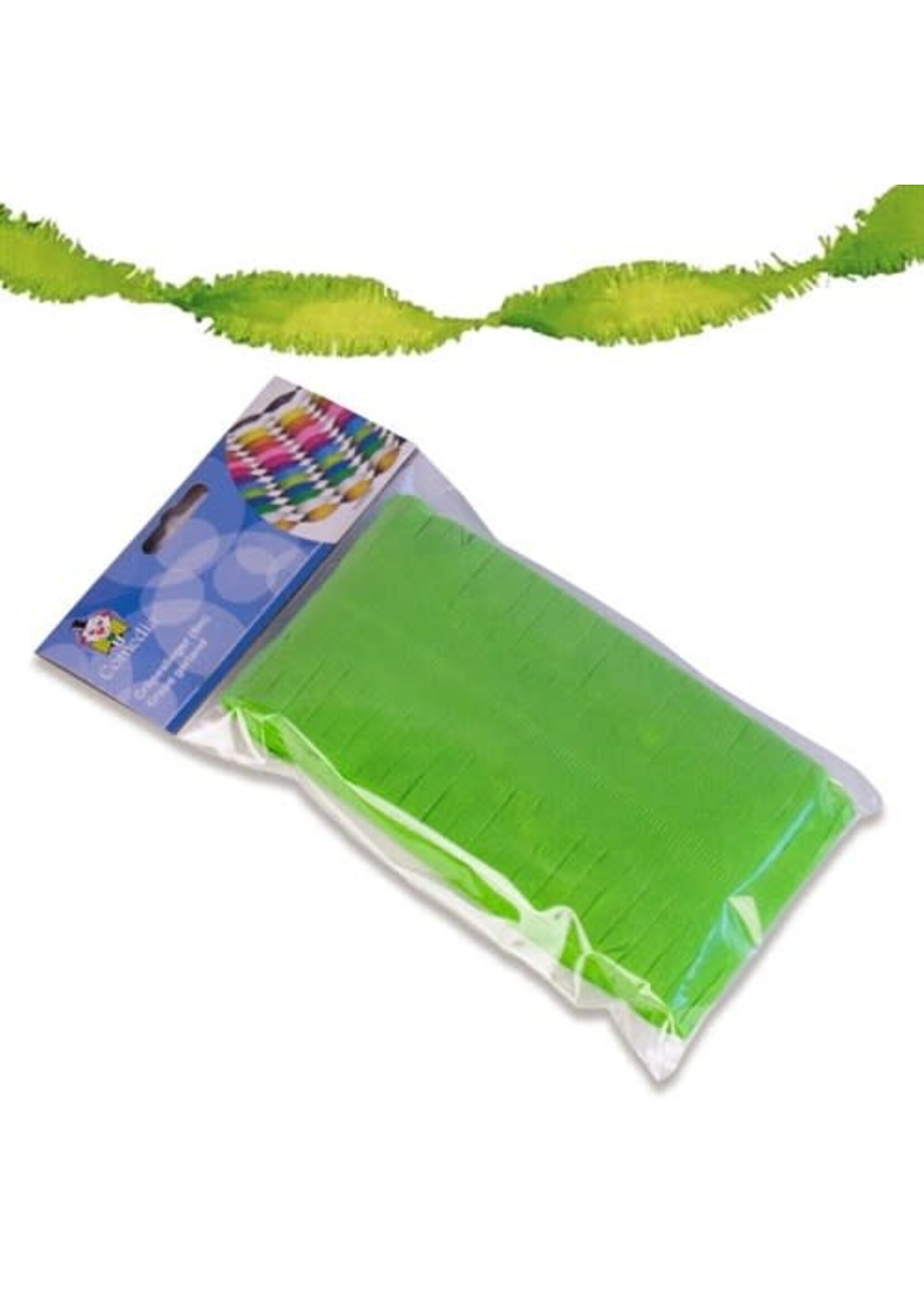 Haza-Witbaard Crêpeslinger lichtgroen (6m)