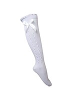 Feestkleding Breda Tirolerkousen  wit