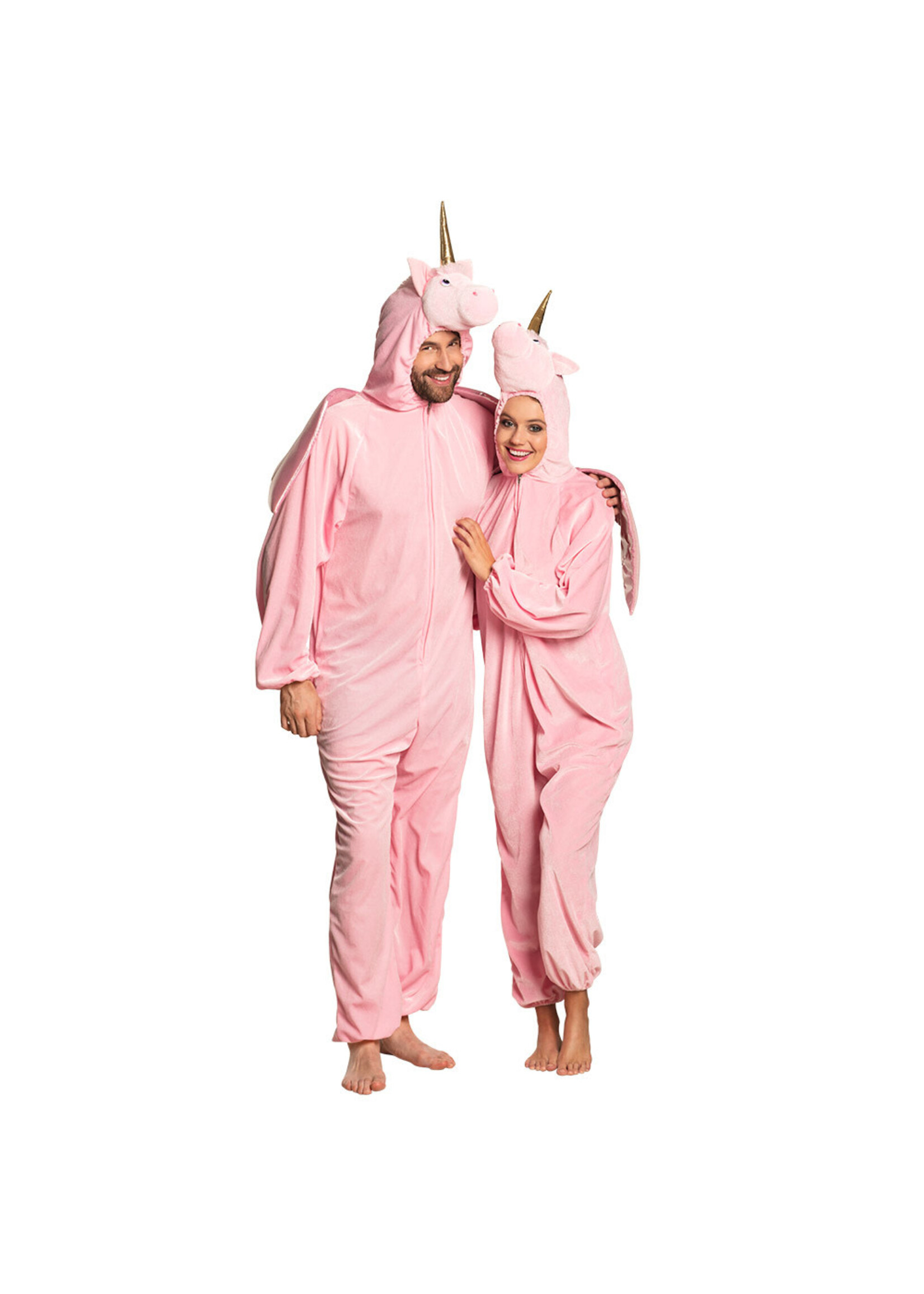 Boland Dierenkostuum Eenhoorn pluche roze