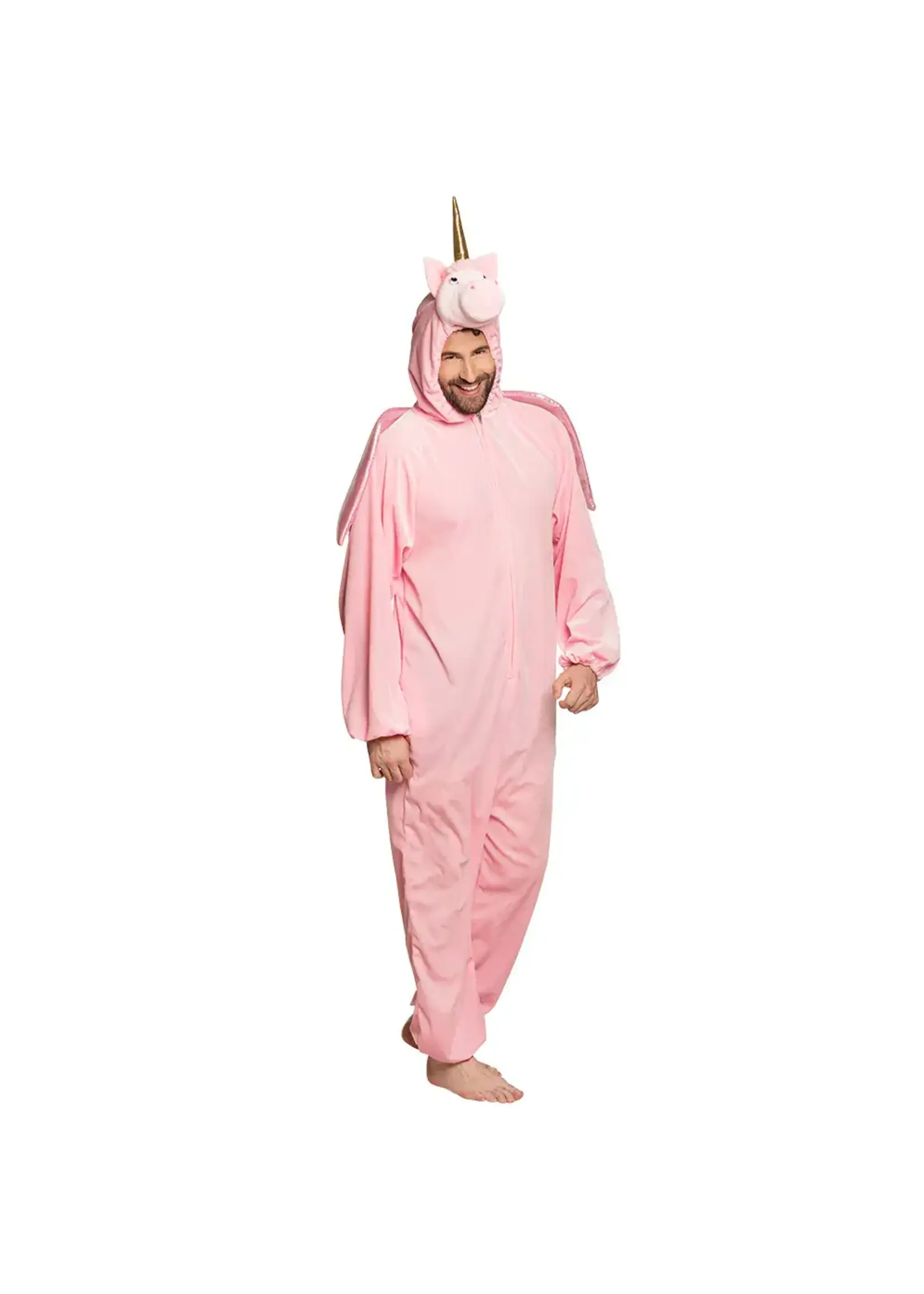 Boland Dierenkostuum Eenhoorn pluche roze