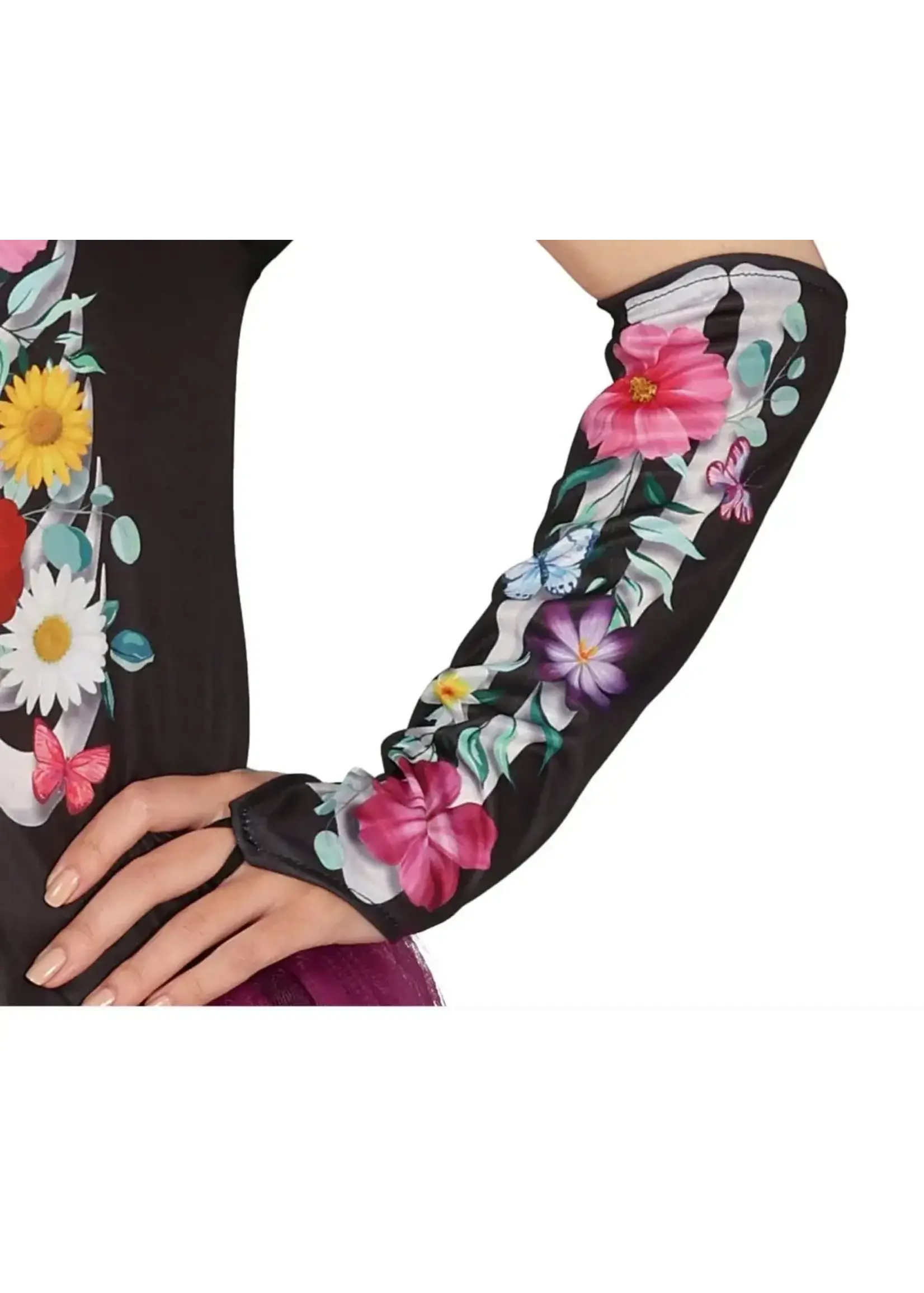 Fiestas Guirca Kostuum Flower Catrina