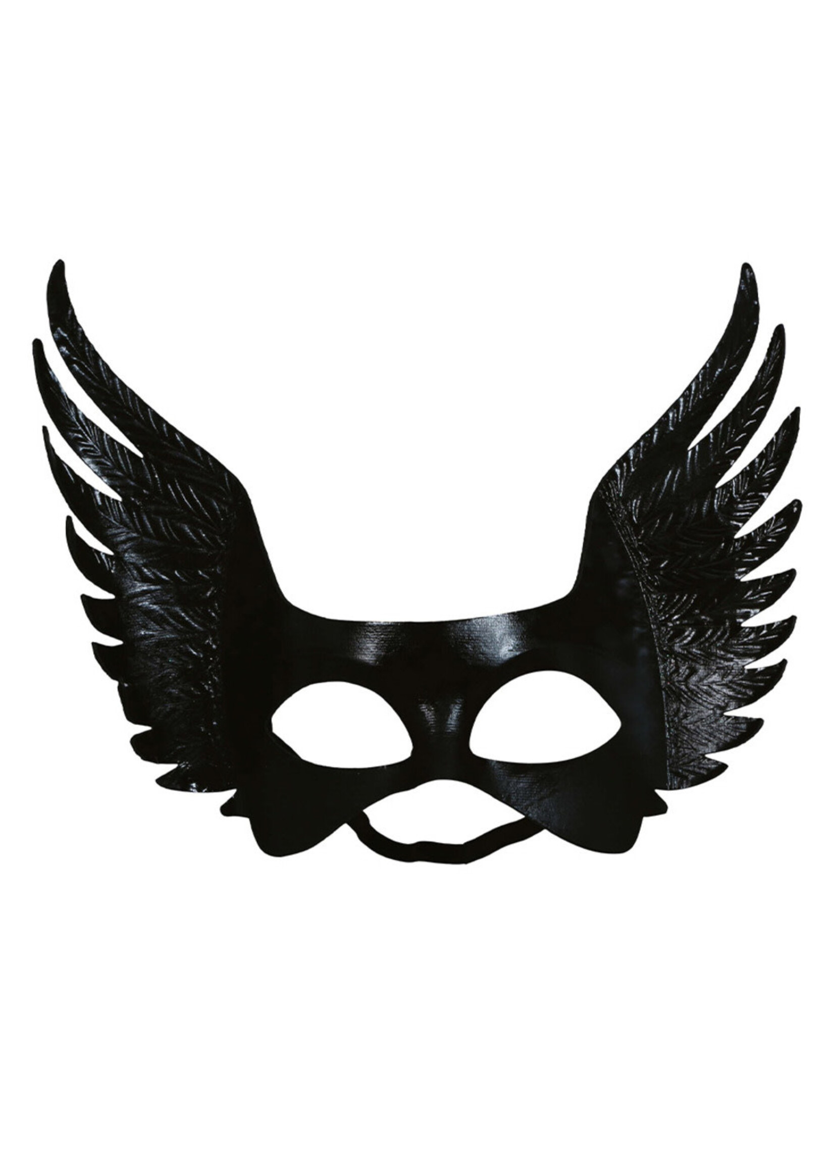 Fiestas Guirca Zwart Venetiaans Vleugelmasker