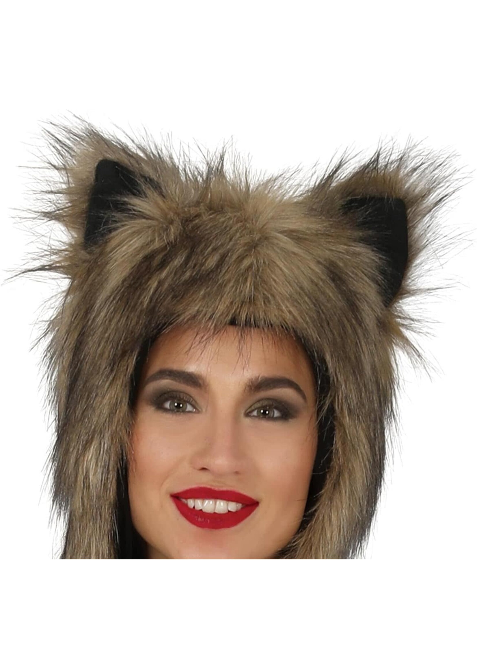 Fiestas Guirca Kostuum Rebelse Punk Wolf Dames