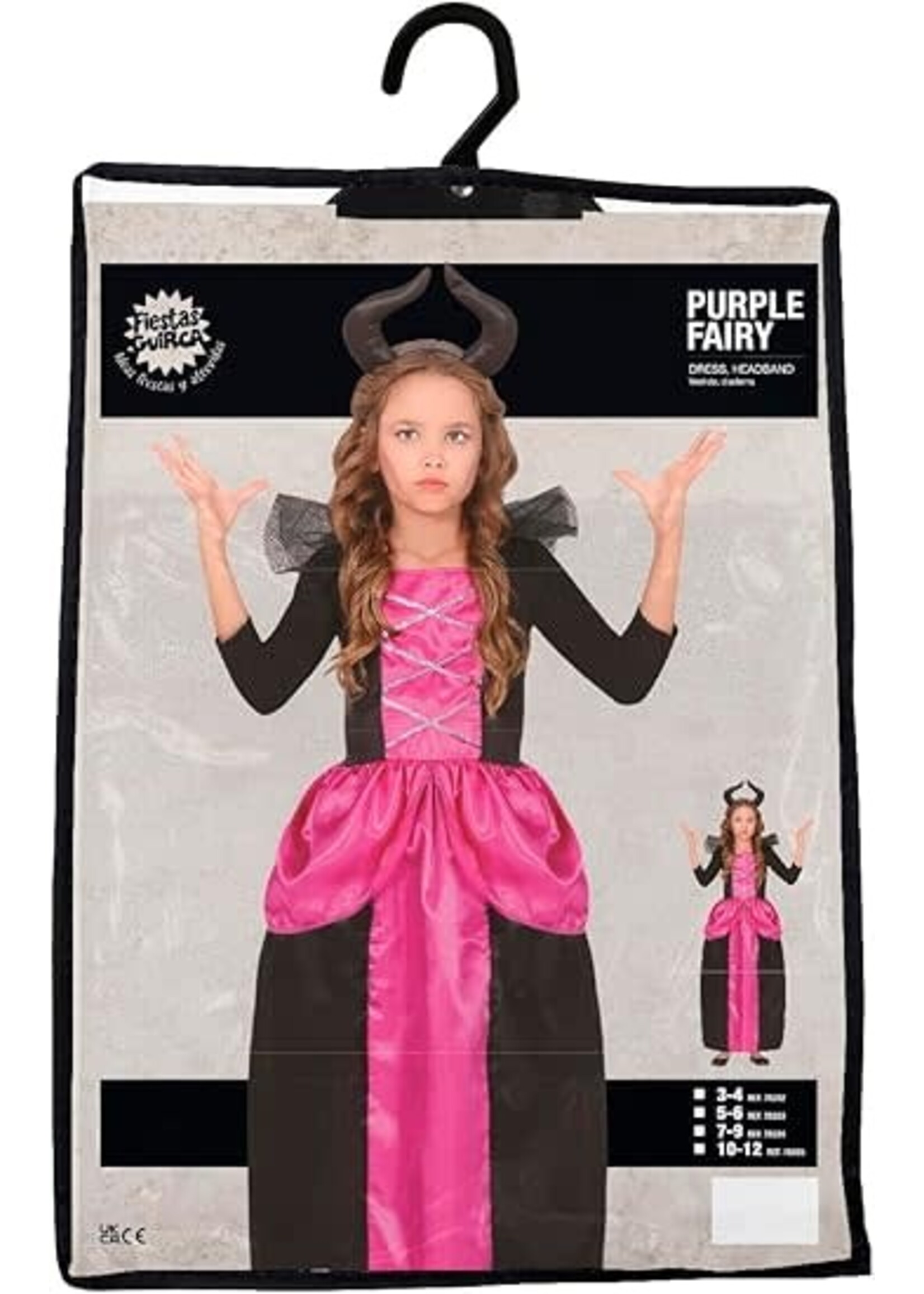 Fiestas Guirca Paars Feeënkostuum voor Meisjes