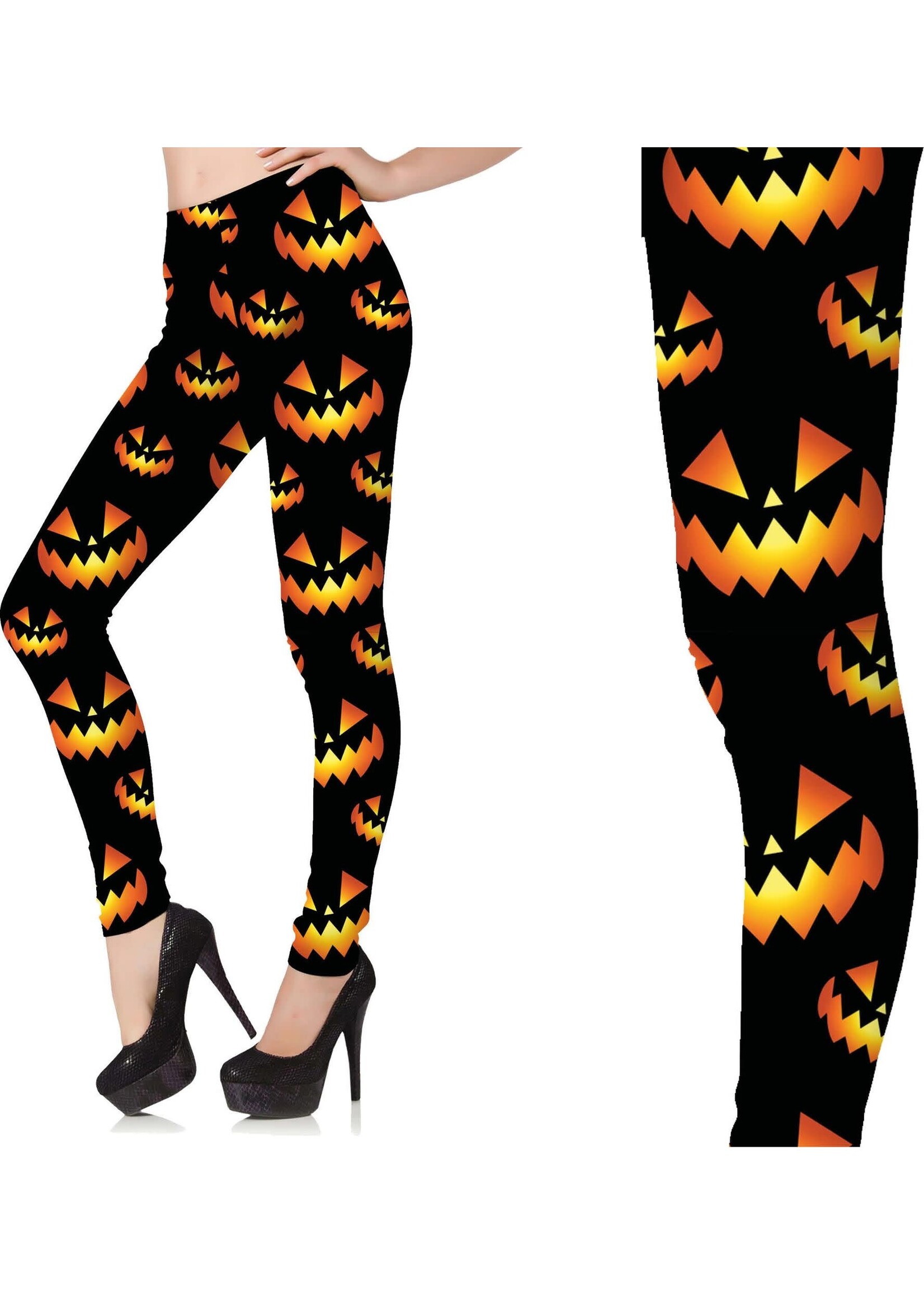 Fiestas Guirca Pompoen Leggings Halloween