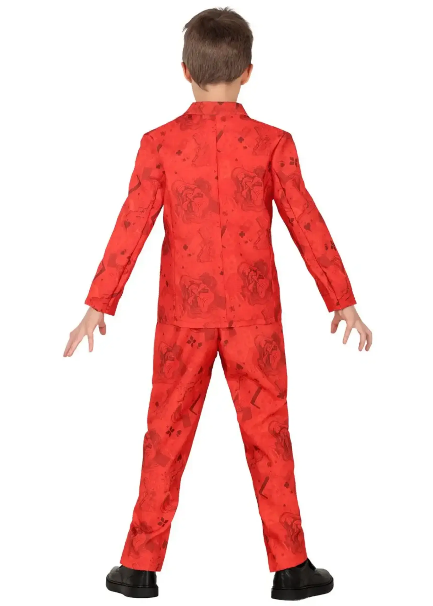 Fiestas Guirca Rode Joker Kostuum Pak Kind